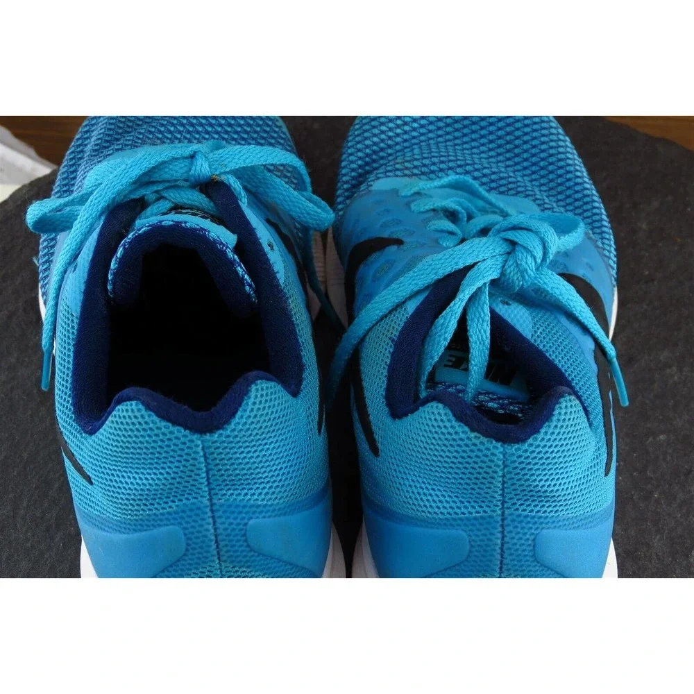 Nike Downshifter 7 Youth Girls Shoes‎ Size 6 M Blue Running Mesh